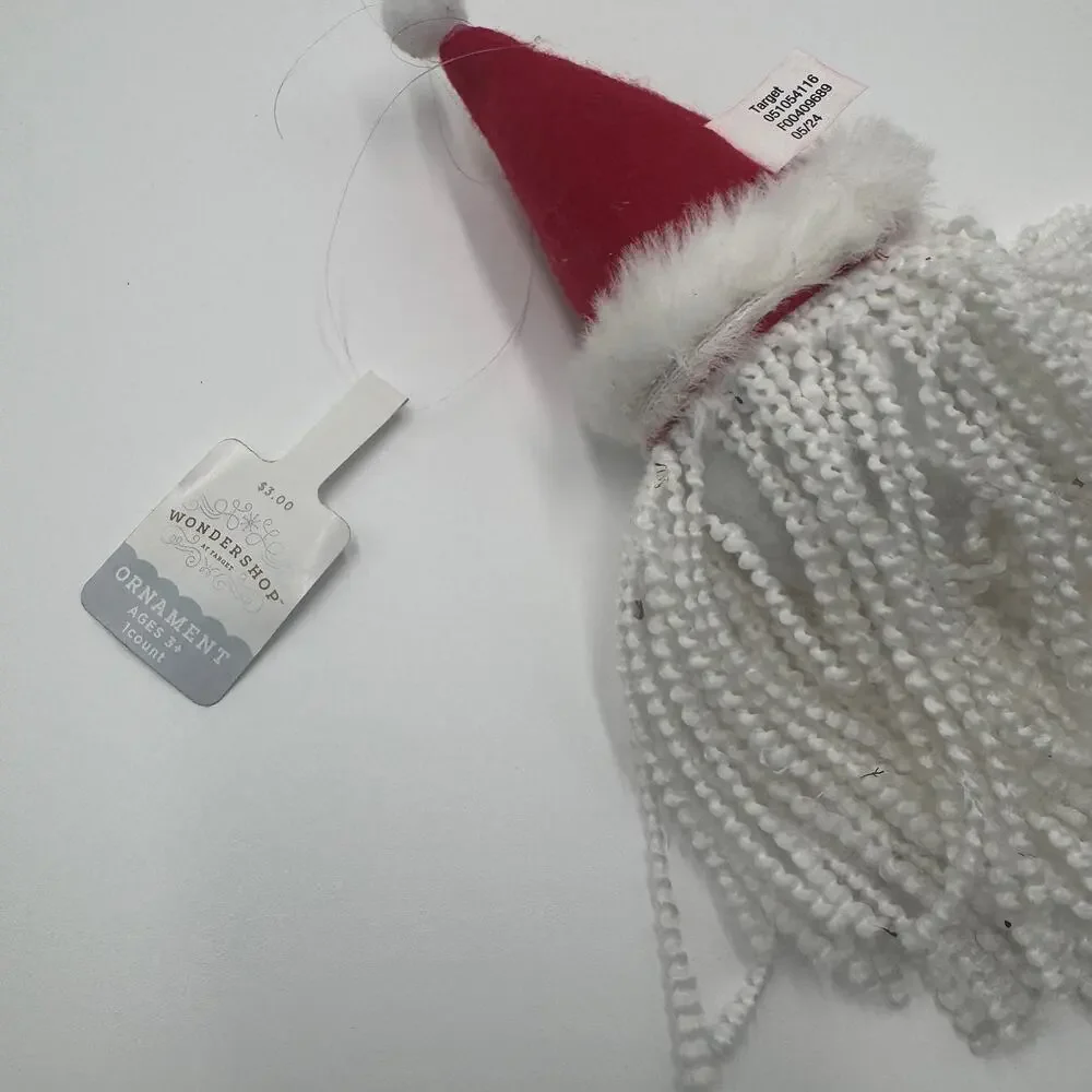 Assorted Christmas Ornament Lot Flocked‎ Santa Snowman Stocking Bells Decor NEW